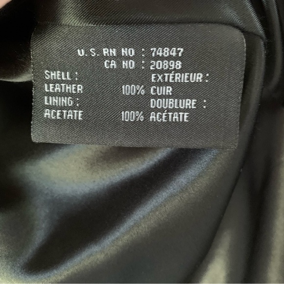 Marc New York by Andrew Marc Black
100% Leather Jacket Small - Picture 7 of 12